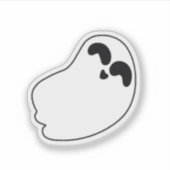 Sticker Ghost mignon (Devant)