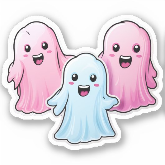 Sticker Ghost : Sweet Ghost #10 (Devant)