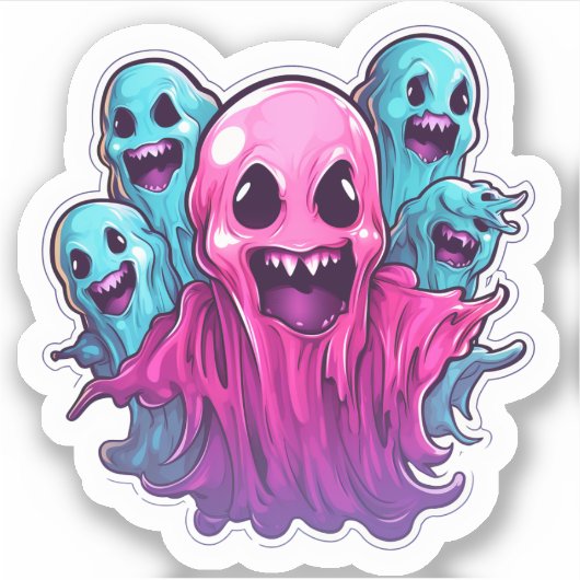 Sticker Ghost : Sweet Ghost #8 (Devant)
