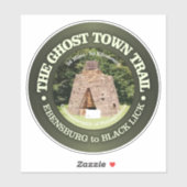 Sticker Ghost Town Trail (Feuille)