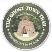 Sticker Ghost Town Trail (Devant)