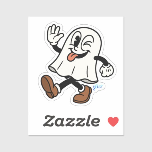 Sticker Ghosted (Feuille)