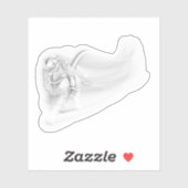 Sticker Ghostly Reaper Rides Again Halloween (Feuille)