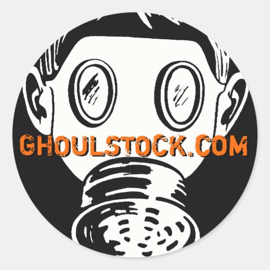 Sticker Ghoulstock.com (Devant)