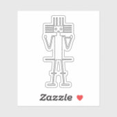 Sticker Gigante de Atacama (Feuille)