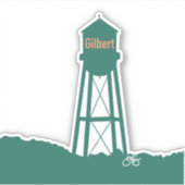 Sticker Gilbert Water Tower (Devant)