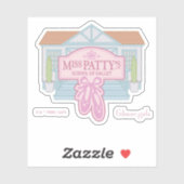 Sticker Gilmore Girls | École de ballet de Mlle Patty (Feuille)