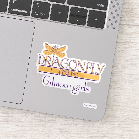 Sticker Gilmore Girls | Logo de Dragonfly Inn (Détail)