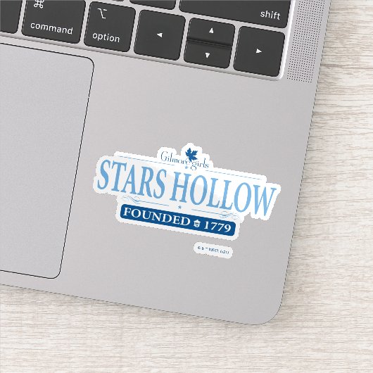 Sticker Gilmore Girls | Logo Hollow Stars (Détail)