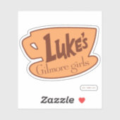 Sticker Gilmore Girls | Logo Luke's Diner (Feuille)