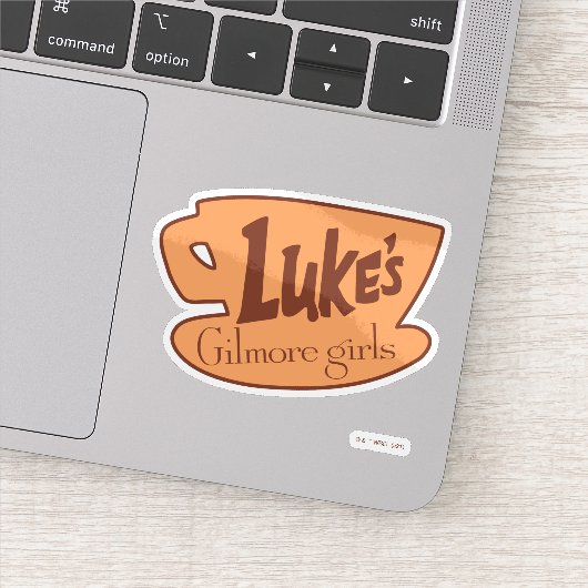 Sticker Gilmore Girls | Logo Luke's Diner (Détail)