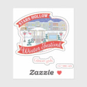 Sticker Gilmore Girls | Stars Hollow Winter Festival (Feuille)