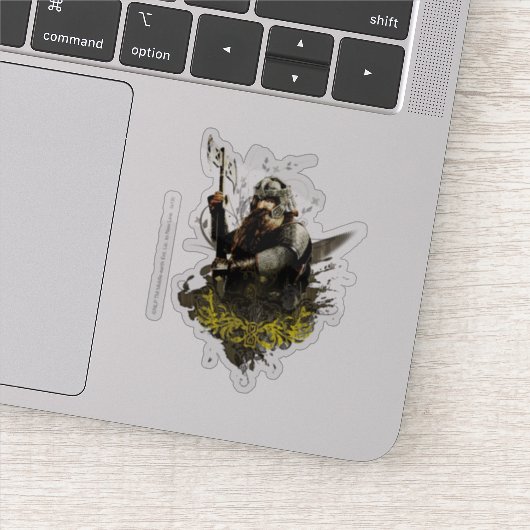 Sticker GIMLI™ With Ax Collage (Détail)