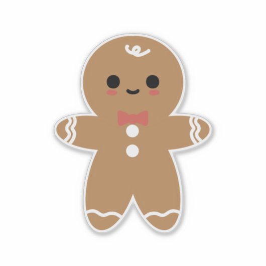 Sticker Ginger cookie (Devant)