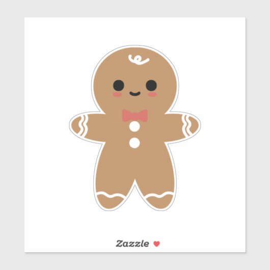 Sticker Ginger cookie (Feuille)