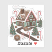 Sticker Gingerbread Cookie Wonderland (Feuille)