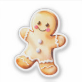 Sticker Gingerbread Girl (Devant)
