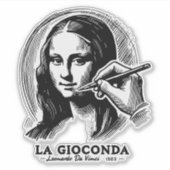 Sticker Gioconda (Devant)