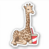 Sticker Girafe (Devant)