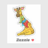 Sticker Girafe (Feuille)