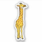 Sticker Girafe with Daisy (Devant)