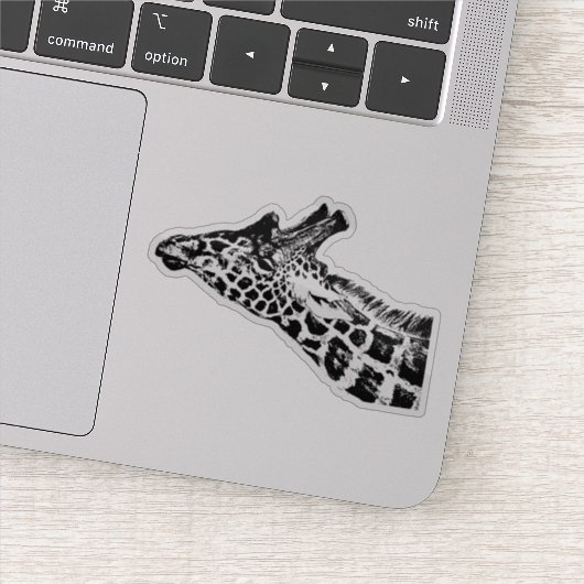 Sticker Giraffe (Détail)