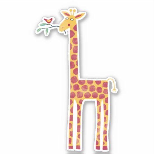 Sticker Giraffe (Devant)