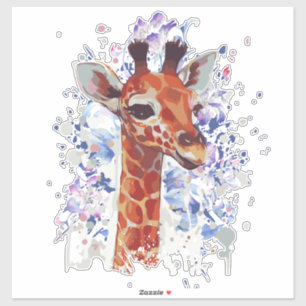 Sticker Giraffe - Stickers Giraffe - Giraffe
