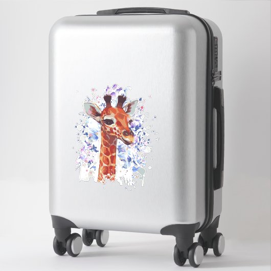 Sticker Giraffe - Stickers Giraffe - Giraffe (Sur valise)