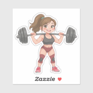 Sticker Girl Power