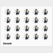 Sticker Girl Squirrel Grad 2018 (Feuille)