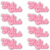 Sticker Girls Club (Devant)