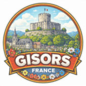 Sticker Gisors France (Recto)
