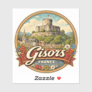 Sticker Gisors France
