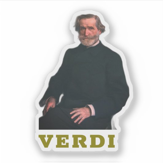 Sticker Giuseppe Verdi (Devant)