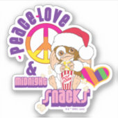 Sticker Gizmo | Peace Love & Midnight Snacks (Devant)
