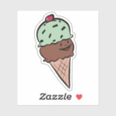 Sticker Glace (Feuille)