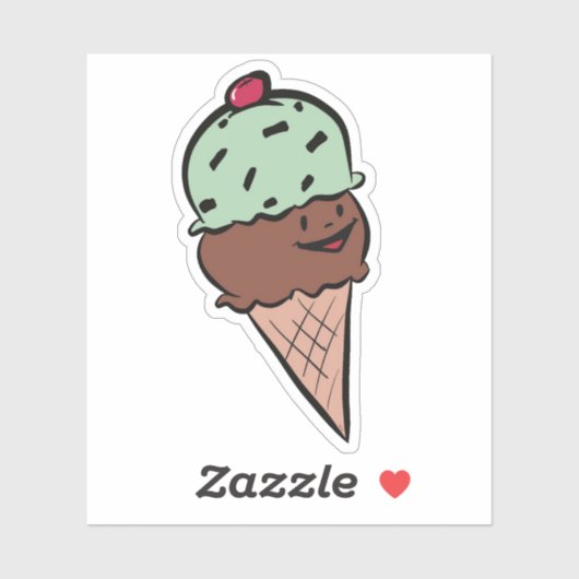 Sticker Glace (Feuille)