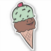 Sticker Glace (Devant)