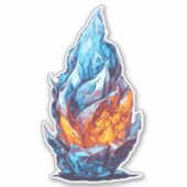 Sticker Glace brûlante (Devant)