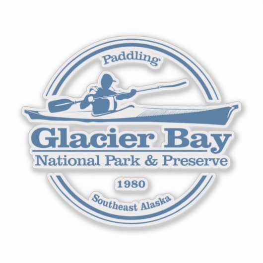 Sticker Glacier Bay NP (SK) (Devant)