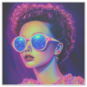 Sticker Glamour Neon Galaxy (Devant)