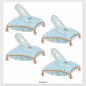 Sticker Glass Slipper (Feuille)