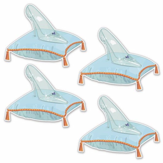 Sticker Glass Slipper (Devant)