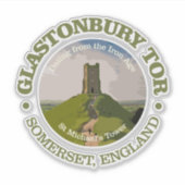Sticker Glastonbury Tor (Devant)