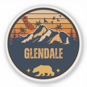 Sticker Glendale, Californie