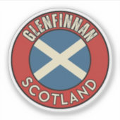 Sticker Glenfinnan, Écosse (Devant)