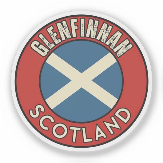 Sticker Glenfinnan, Écosse (Devant)