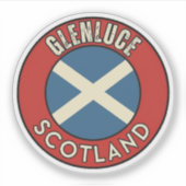 Sticker Glenluce, Écosse (Devant)