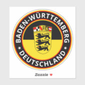 Sticker Global Traveler - Bade-Wurtemberg (Modifier) Stick (Feuille)